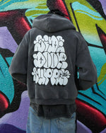 SIDE DOOR ZIP HOODIE